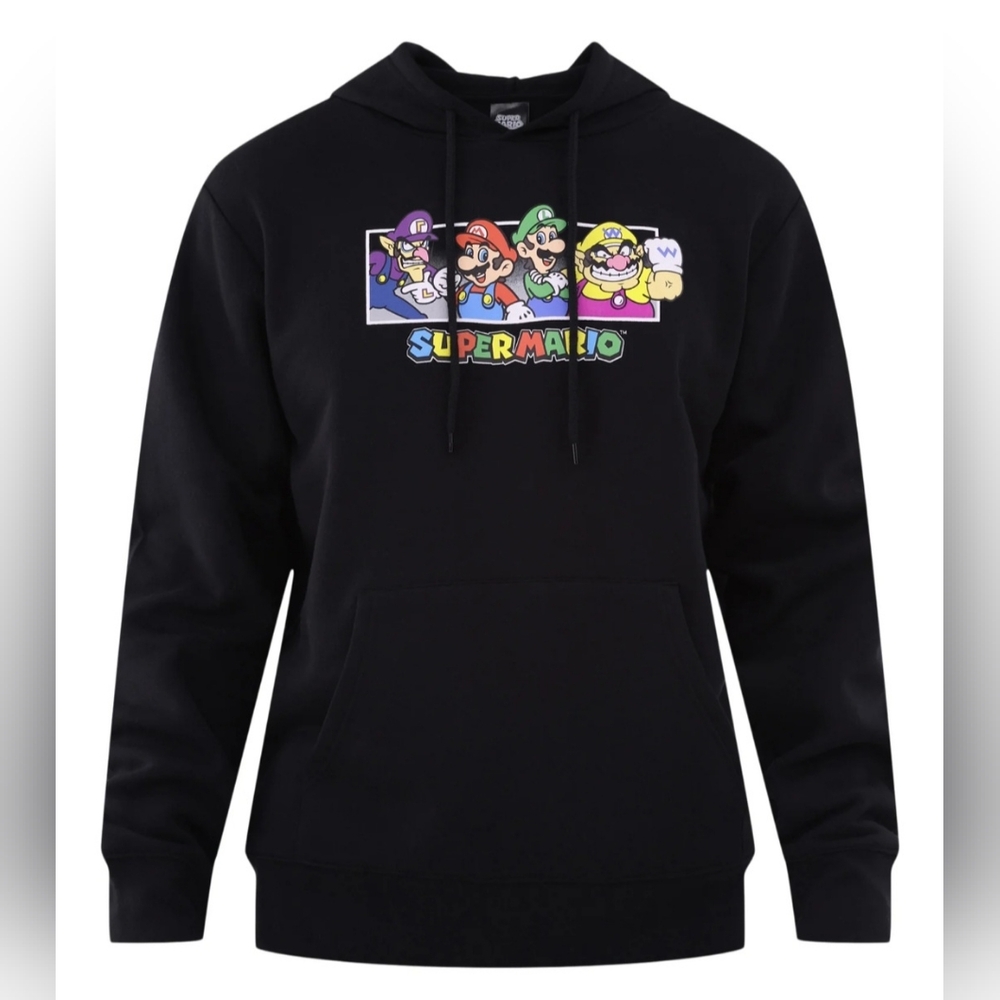 Super Mario Men's Hoodie "all the bros"